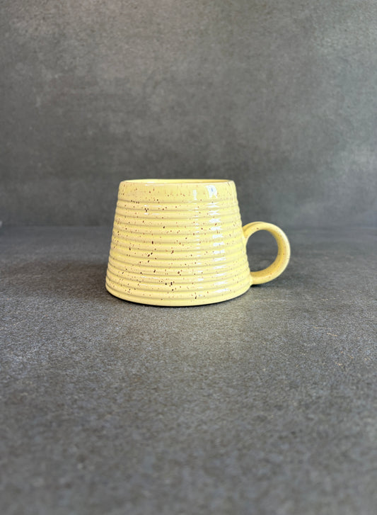 Pastel yellow A-frame