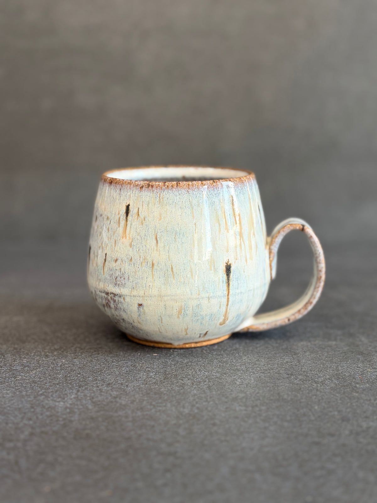 Birch bark - round 002