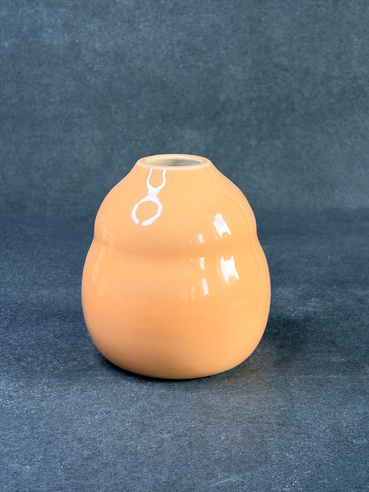 Peach bud vase 2