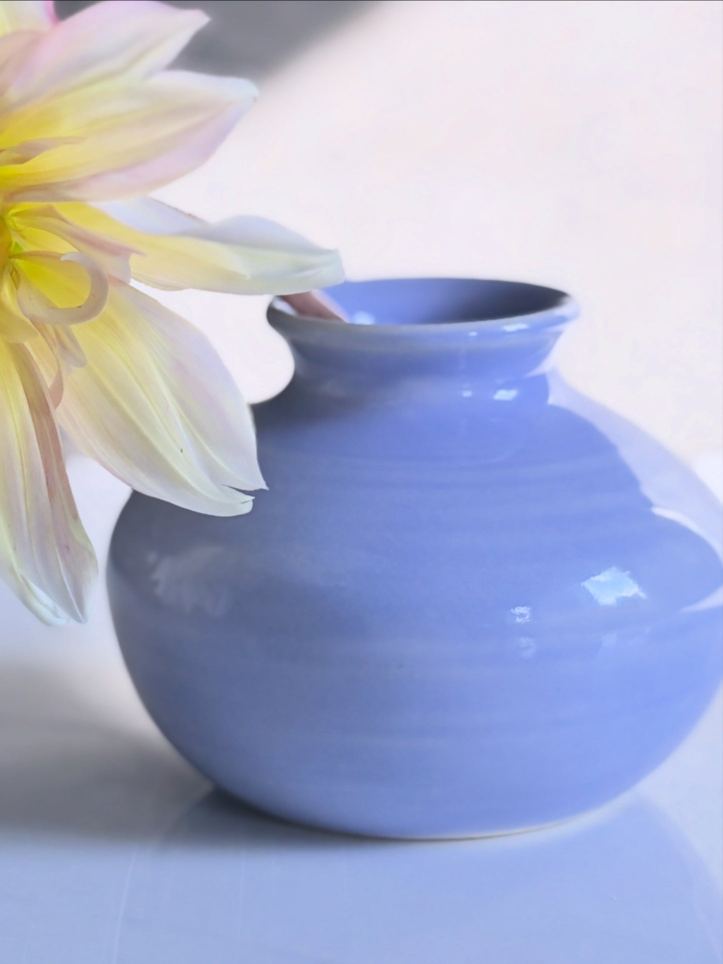Soft lavender bud vase